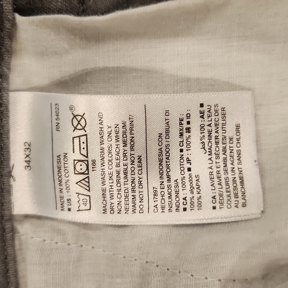 3/$20 Old Navy Gray Broken-In Straight Leg Pants - Picture 6 of 7
